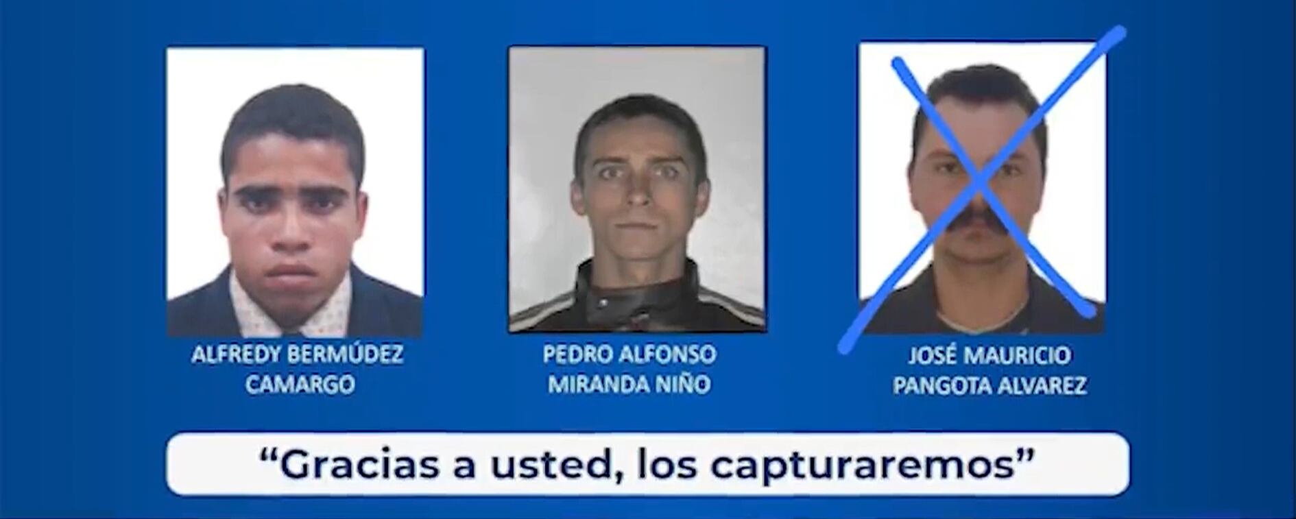 Captura de José Pangota.