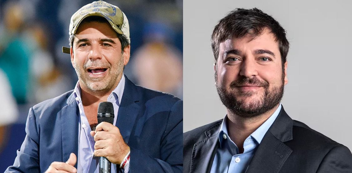 Alcalde de Barranquilla, Alejandro Char y el exalcalde Jaime Pumarejo.