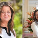 Elsa Noguera y María Fernanda Rojas