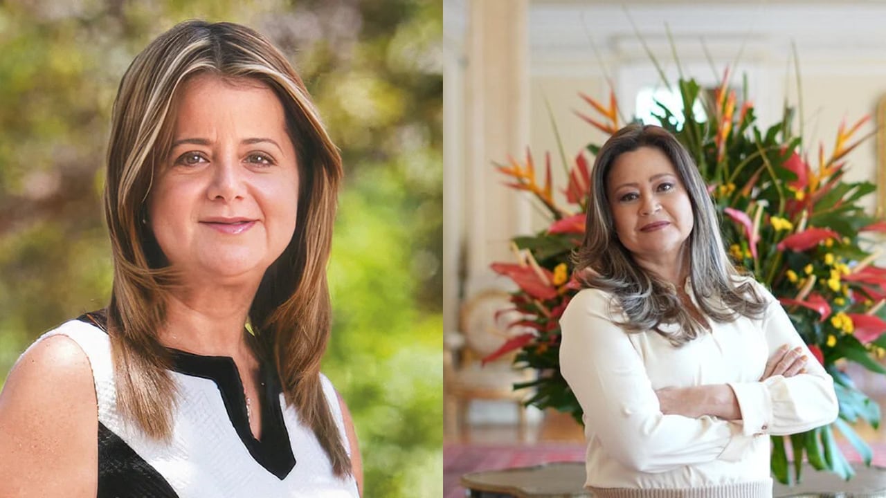 Elsa Noguera y María Fernanda Rojas.