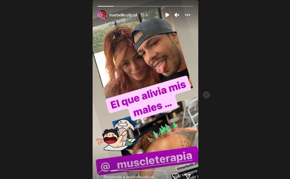 Marbelle historias de Instagram
