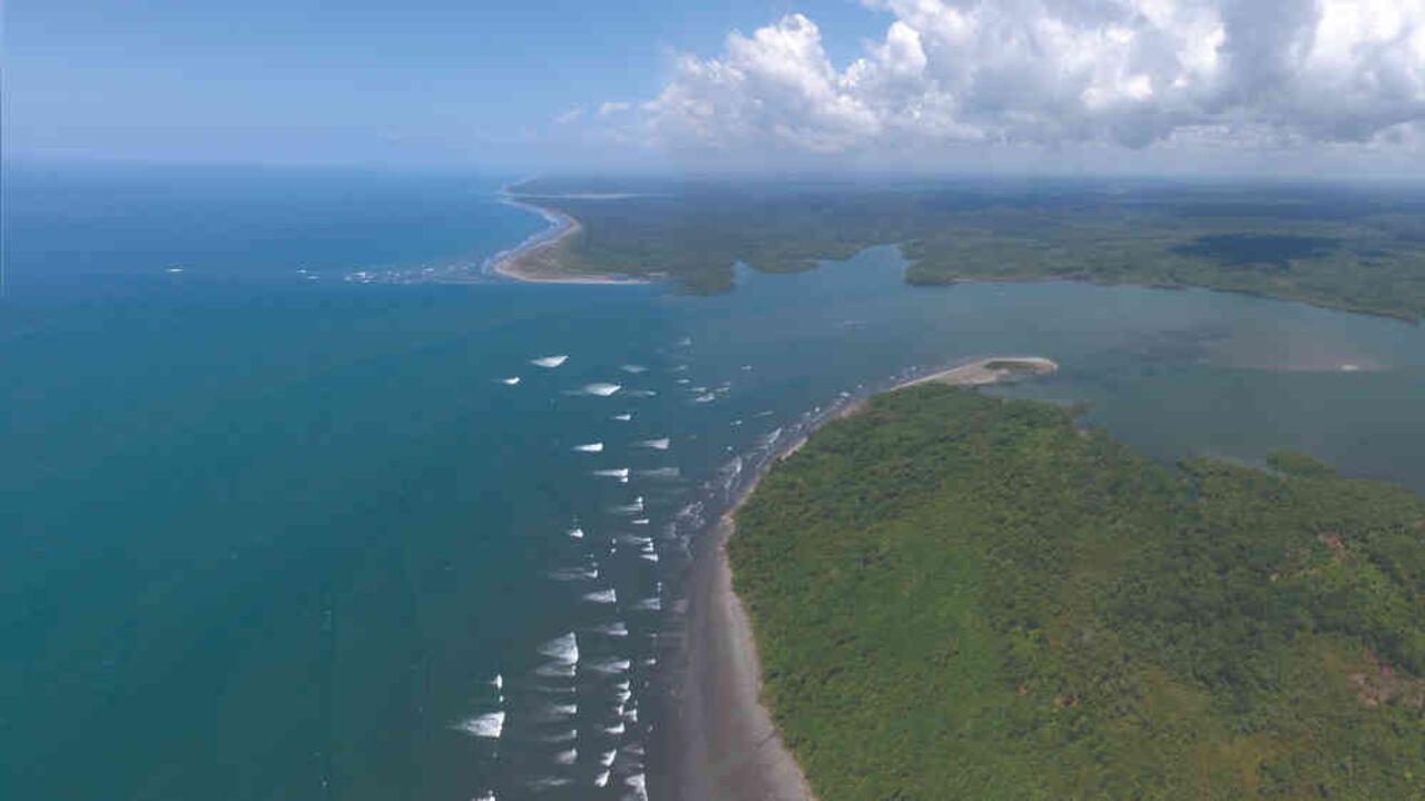 El municipio del Bajo Baudó tiene una extensión de más de 200 kilómetros de litoral. Foto: MarViva