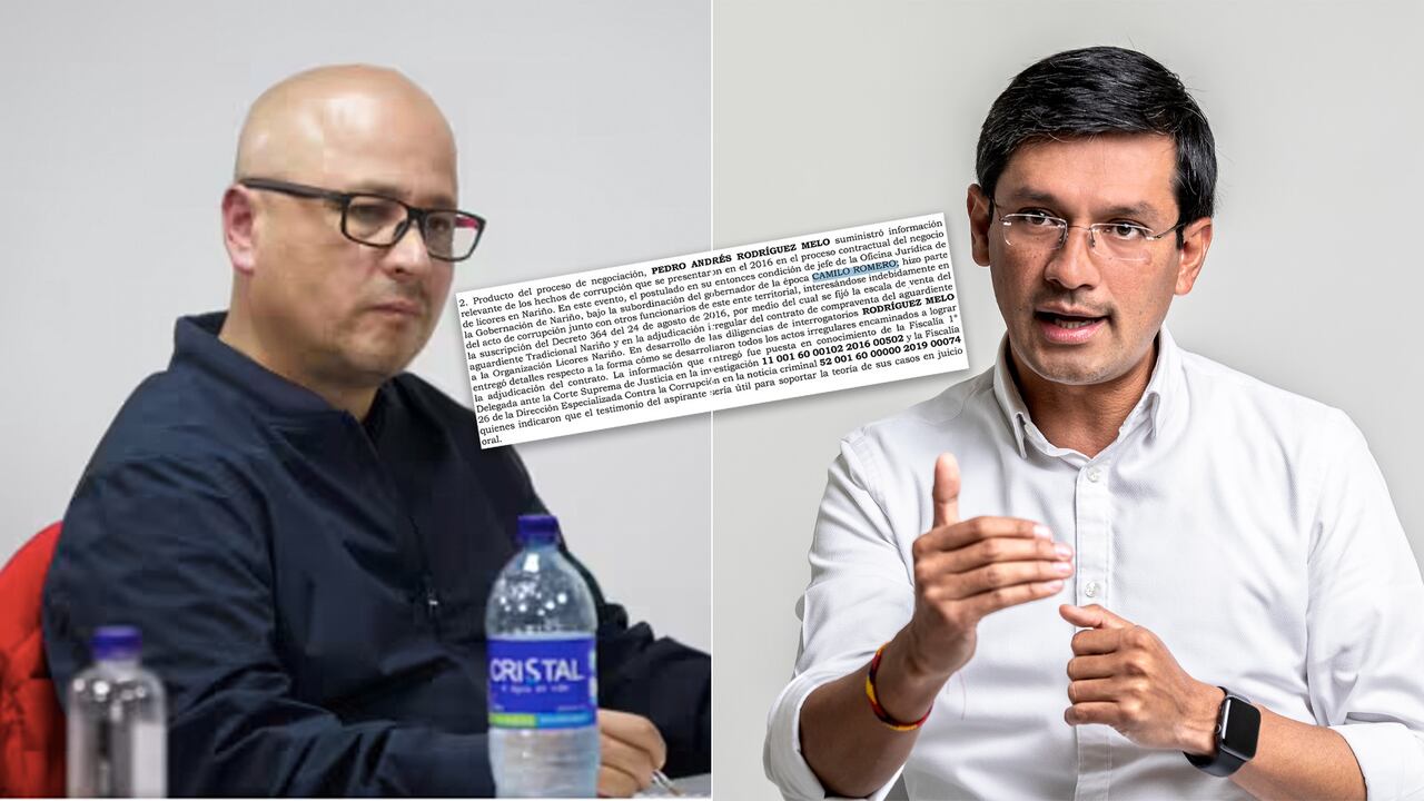 Pedro Rodríguez Melo y Camilo Romero.