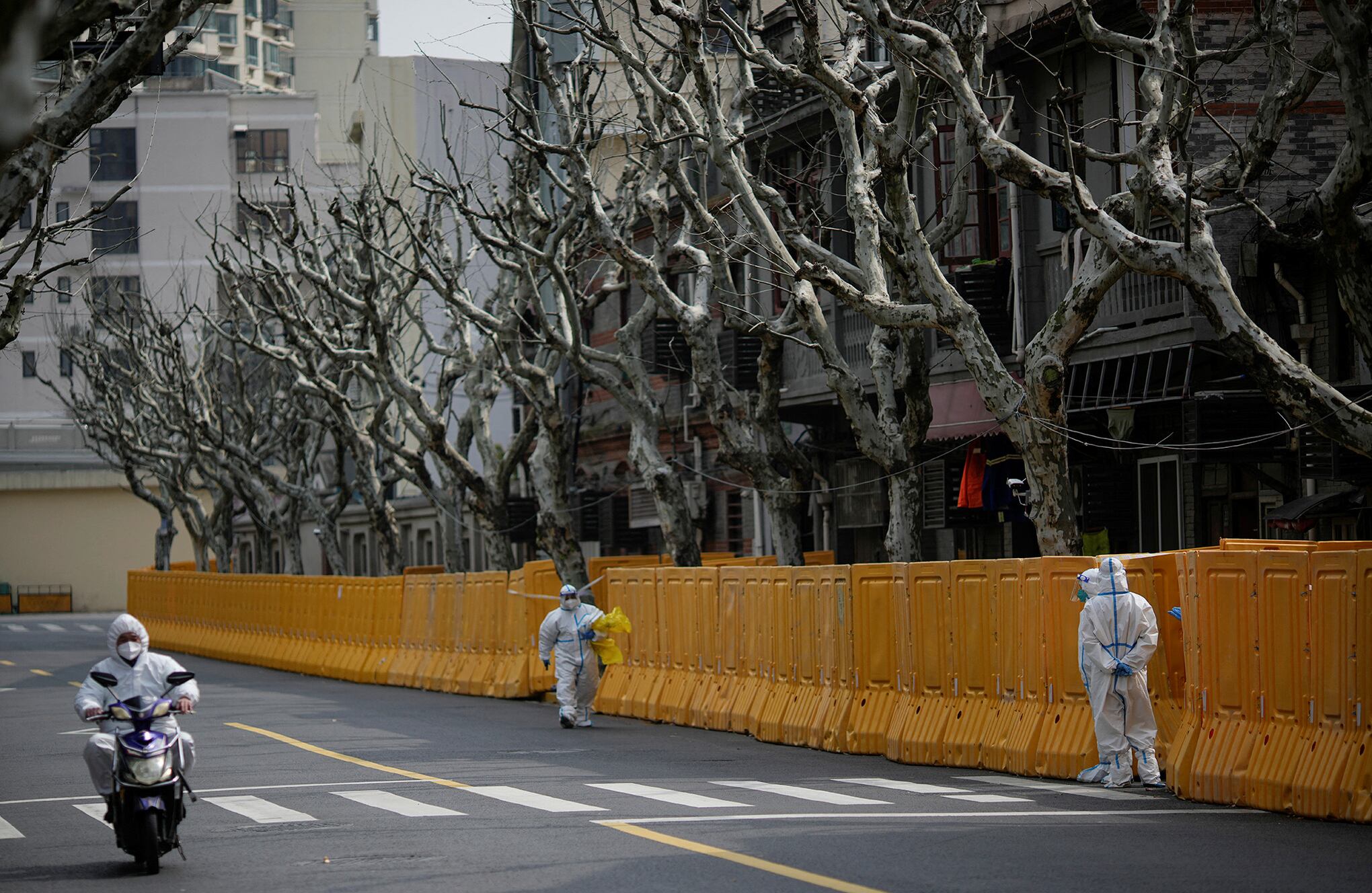 el cierre de Shanghái