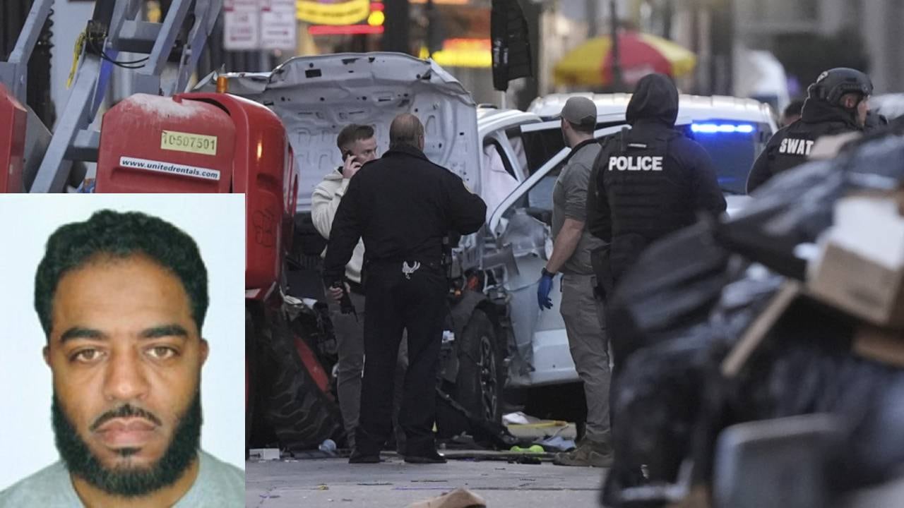 Shamsud-Din Jabbar, autor de la mortal masacre en Nueva Orleans.