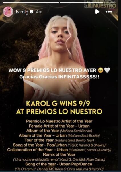 Foto: Captura de pantalla / Instagram