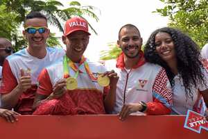 Bienvenida a los atletas paralímpicos del Valle, Campeones de los VI Juegos Paranacionales del Eje Cafetero 2023.