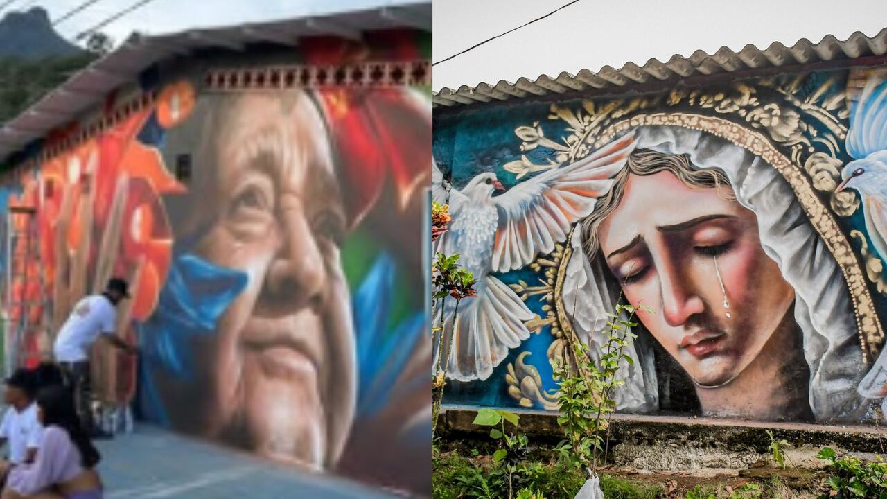 Muralismo en San Carlos, Antioquia