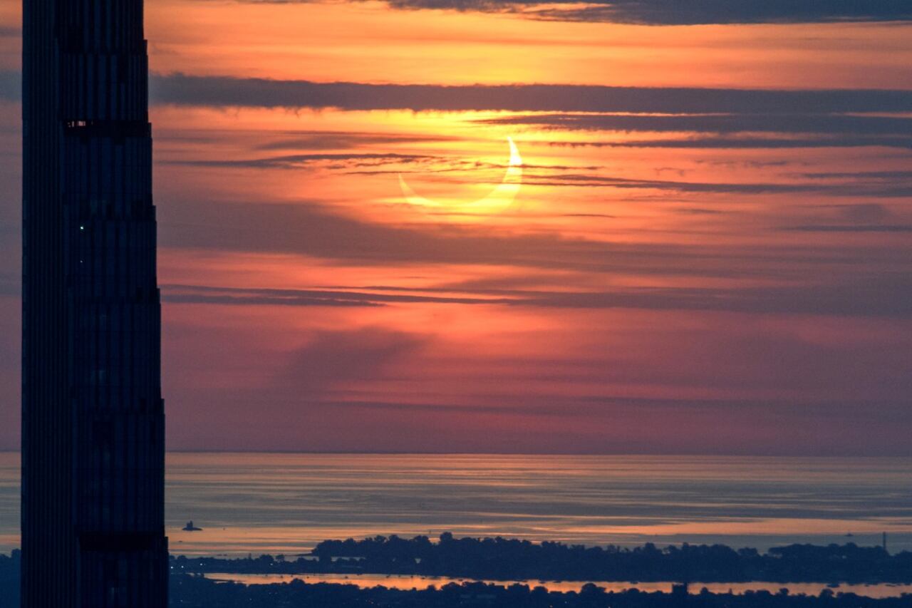 Imagen captada en Nueva York, Estados Unidos.