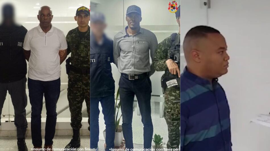 Capturados por presunta corrupción en la Universidad Tecnológica del Chocó.