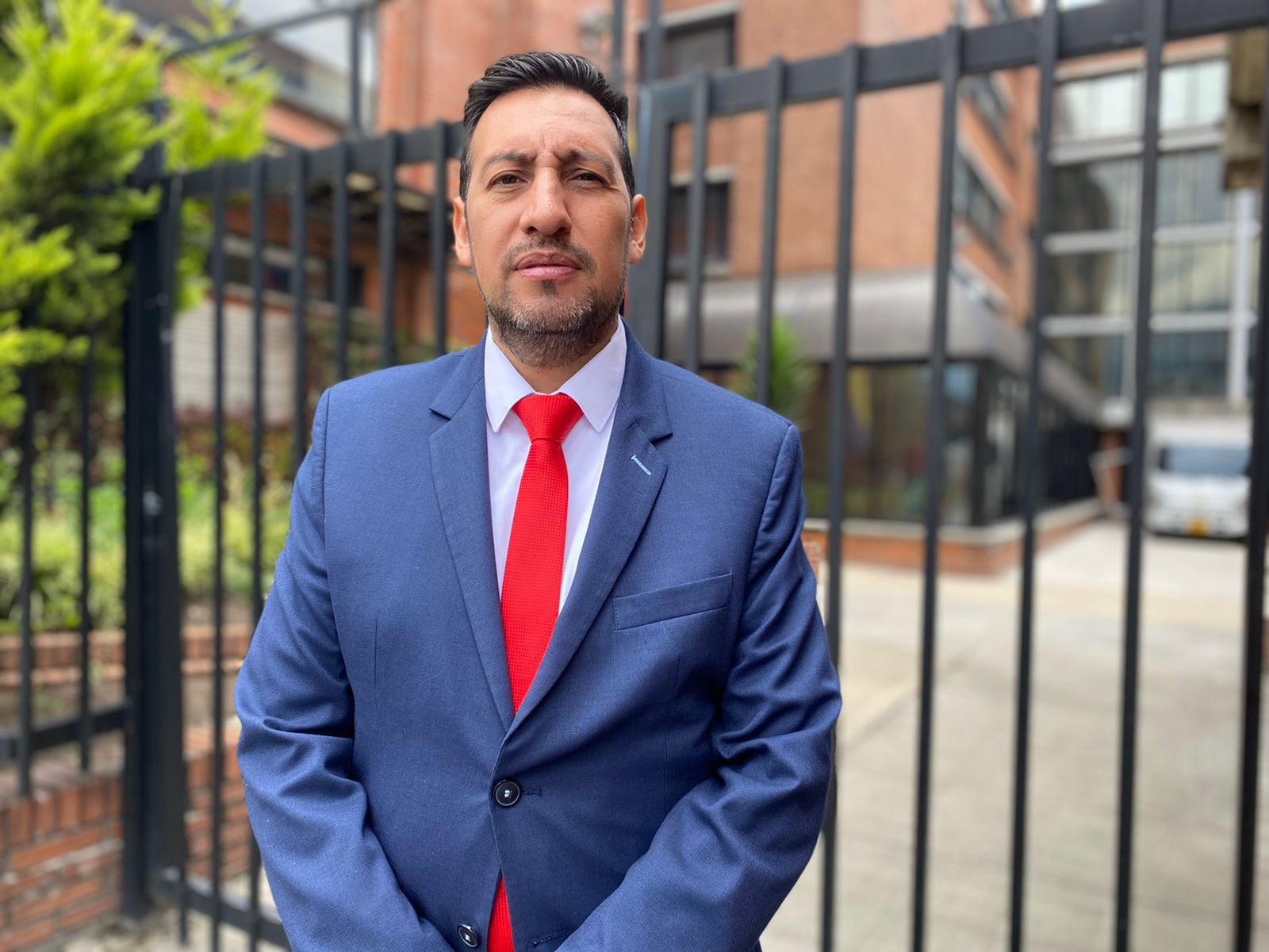 abogado Freddy Espindola, defensor de John Poulos.