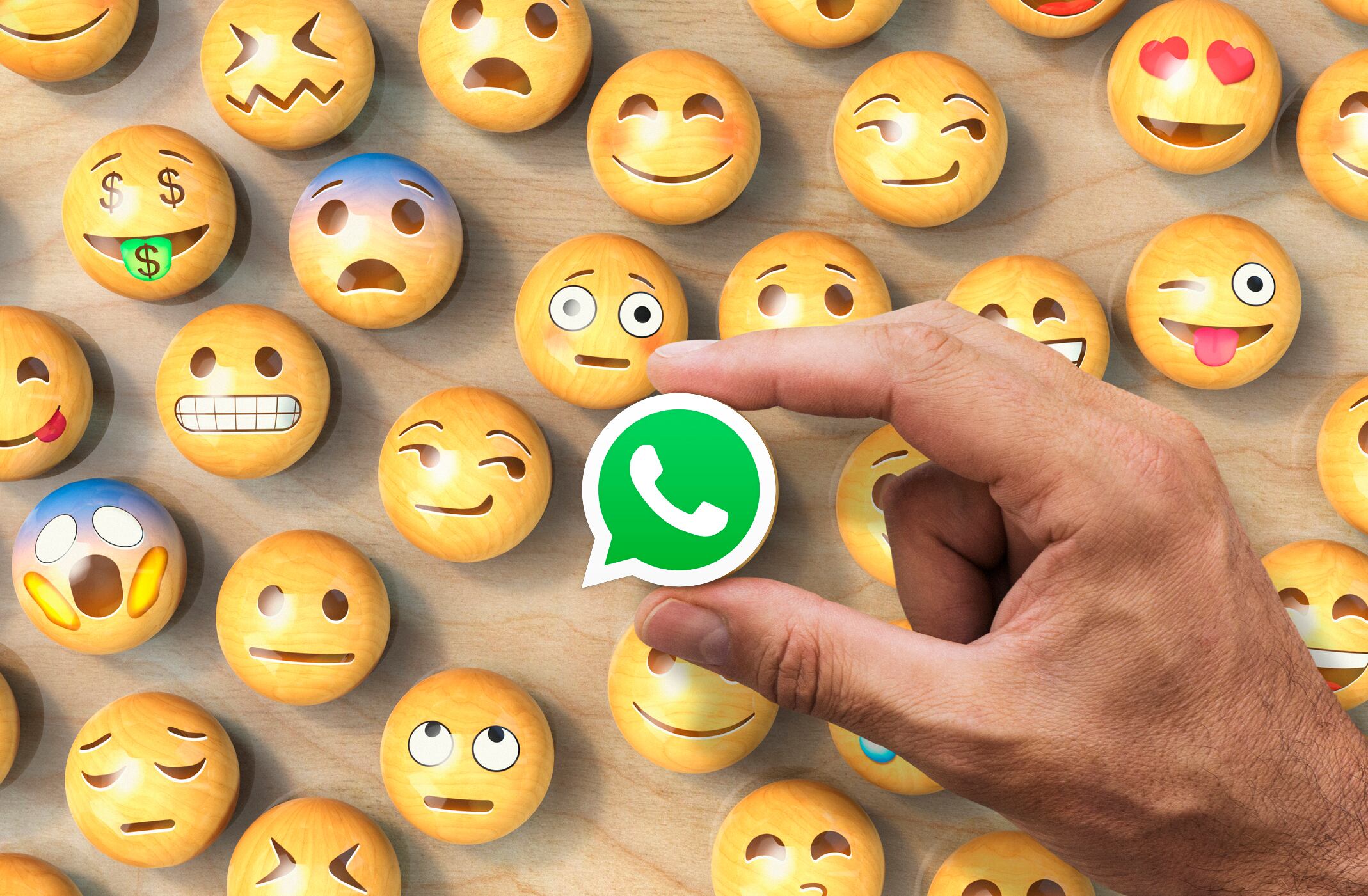WhatsApp lanza nuevos emoticones para sus chats.