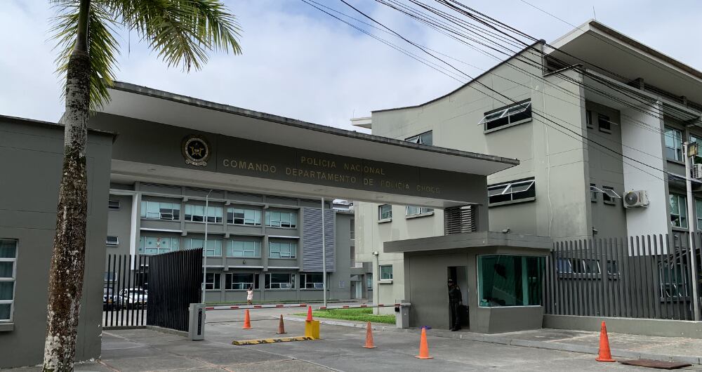 Comando central del departamento de Policía de Chocó.