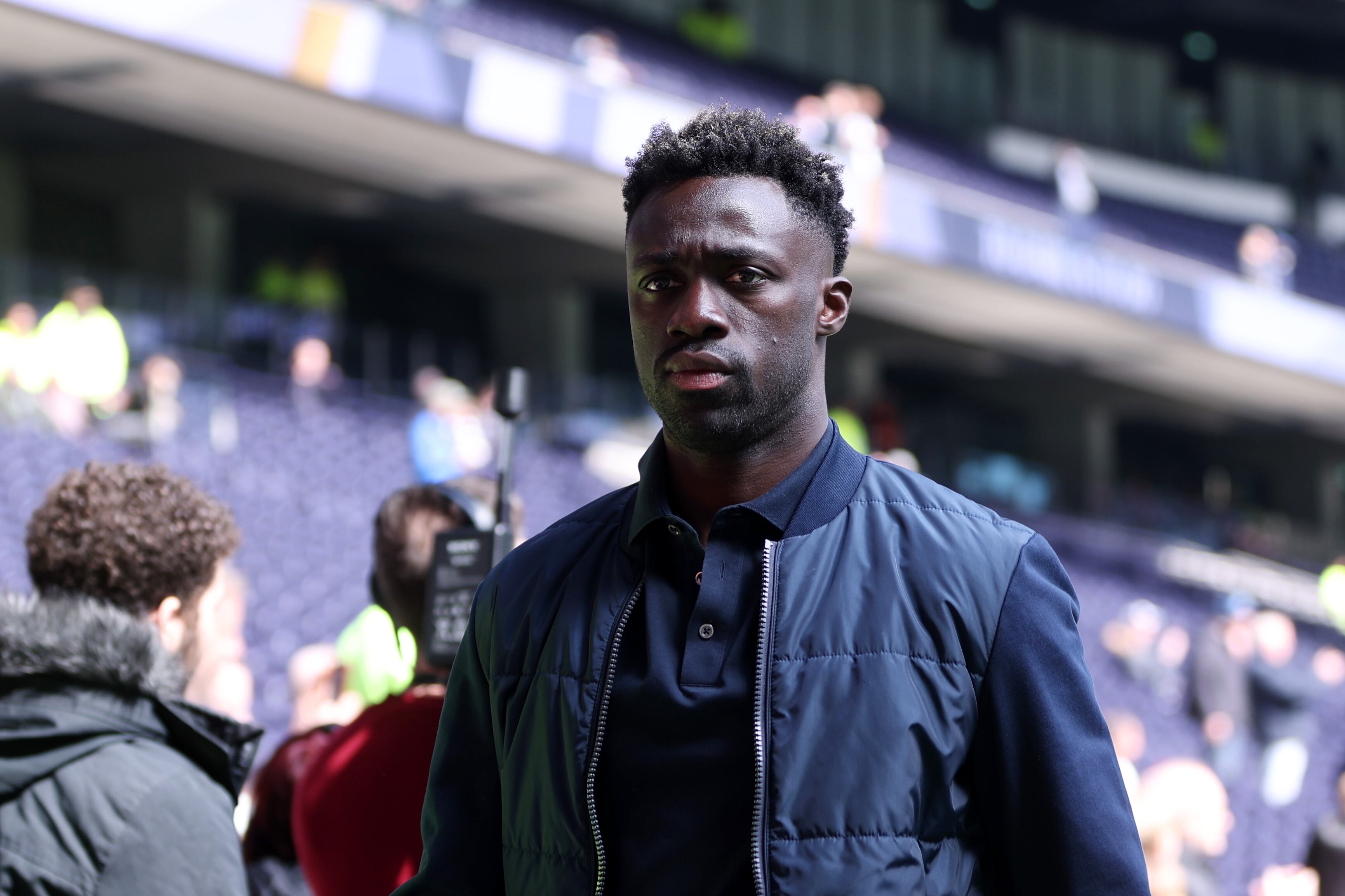 LONDON, ENGLAND - APRIL 15: Davinson Sanchez of Tottenham Hotspur arrives at the stadium prior to the Premier League match between Tottenham Hotspur and AFC Bournemouth at Tottenham Hotspur Stadium on April 15, 2023 in London, England. (Photo by Tottenham Hotspur FC/Tottenham Hotspur FC via Getty Images)