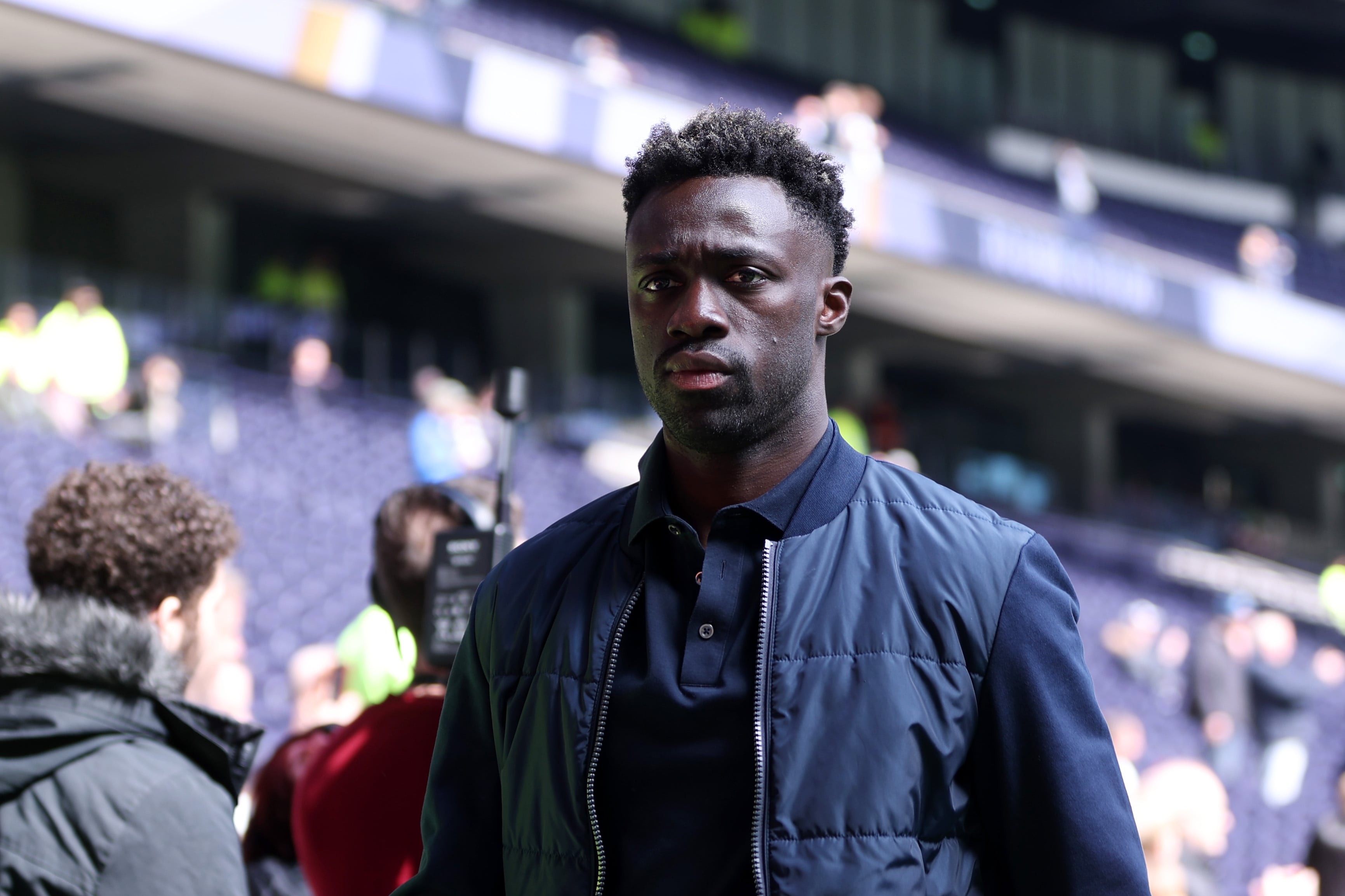 LONDON, ENGLAND - APRIL 15: Davinson Sanchez of Tottenham Hotspur arrives at the stadium prior to the Premier League match between Tottenham Hotspur and AFC Bournemouth at Tottenham Hotspur Stadium on April 15, 2023 in London, England. (Photo by Tottenham Hotspur FC/Tottenham Hotspur FC via Getty Images)