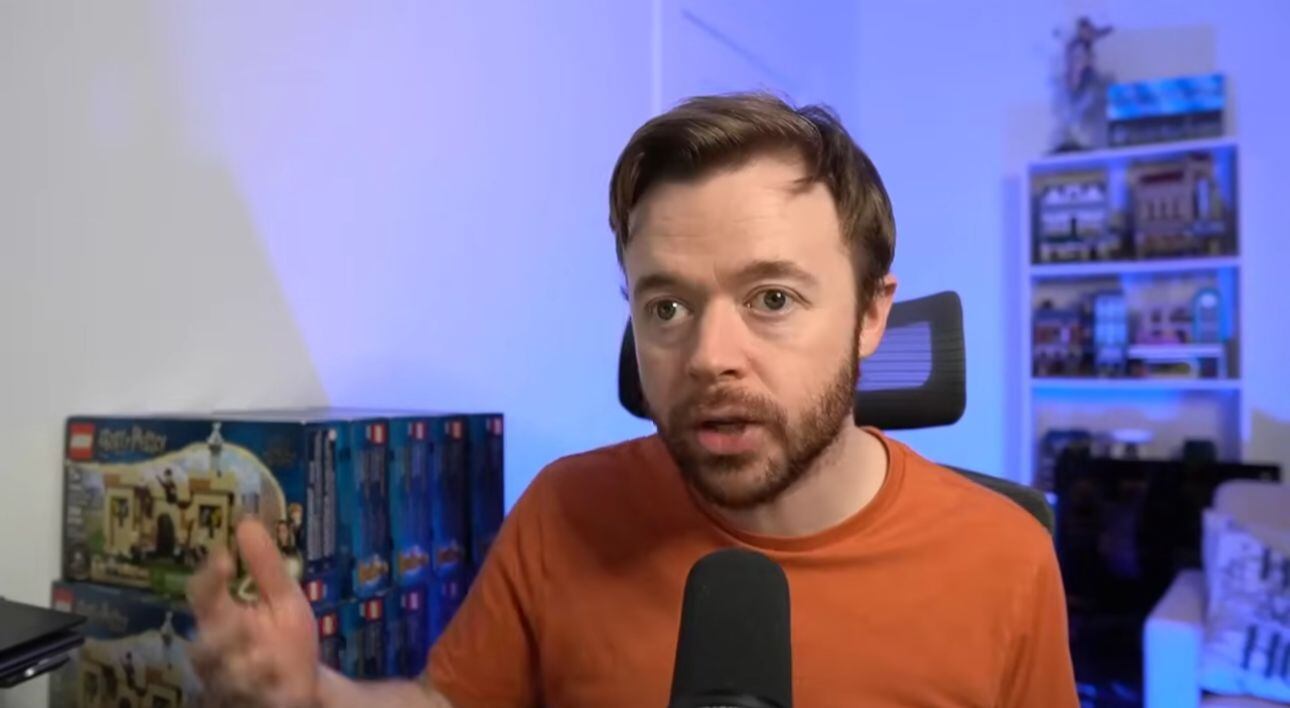 Shane O'Farrell de Nueva Jersey consideró que Lego era una mejor inversión que el mercado de valores.