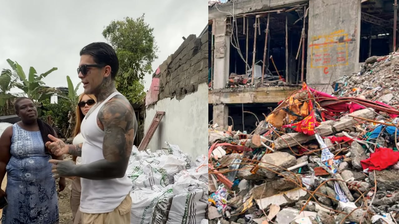 Yeferson Cossio llegó con ayudas a Quibdó.