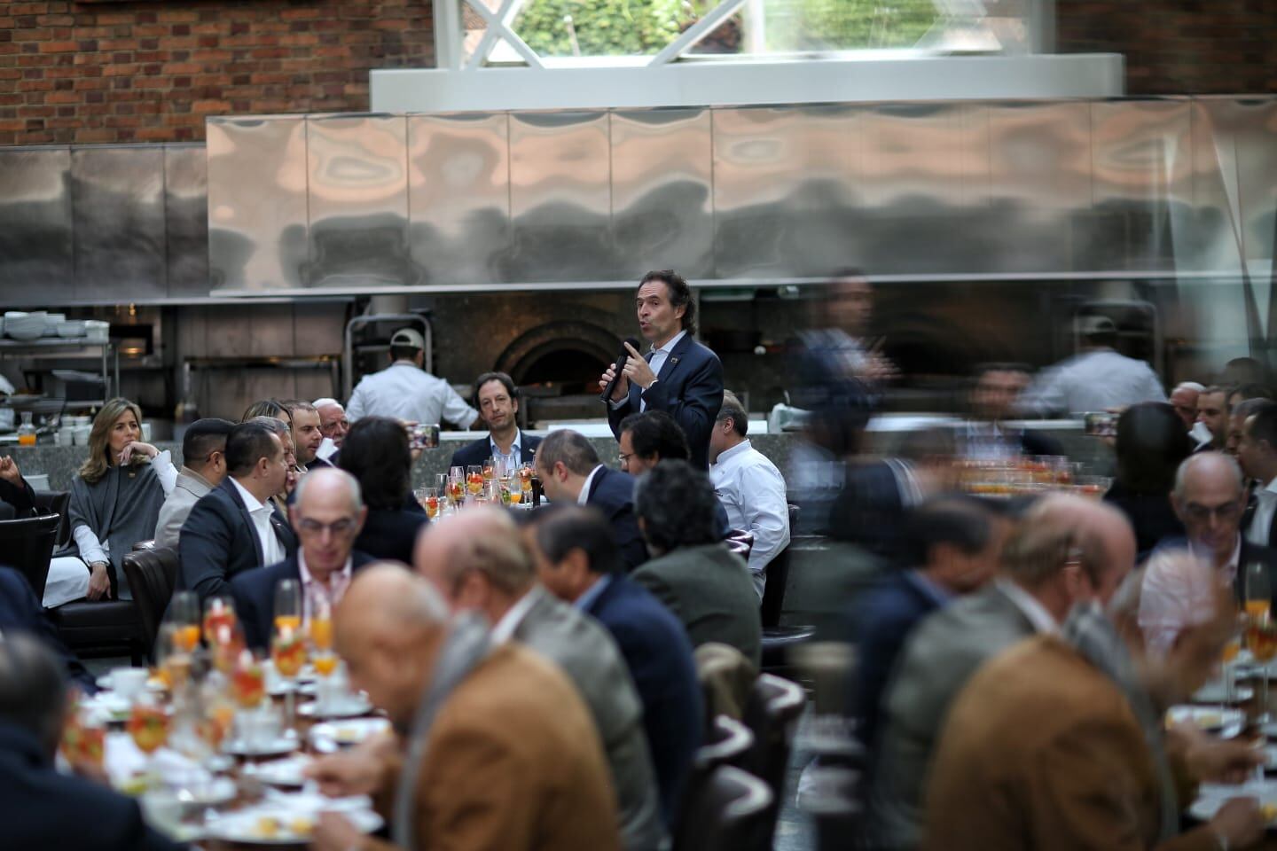 Desayuno Fico con empresarios