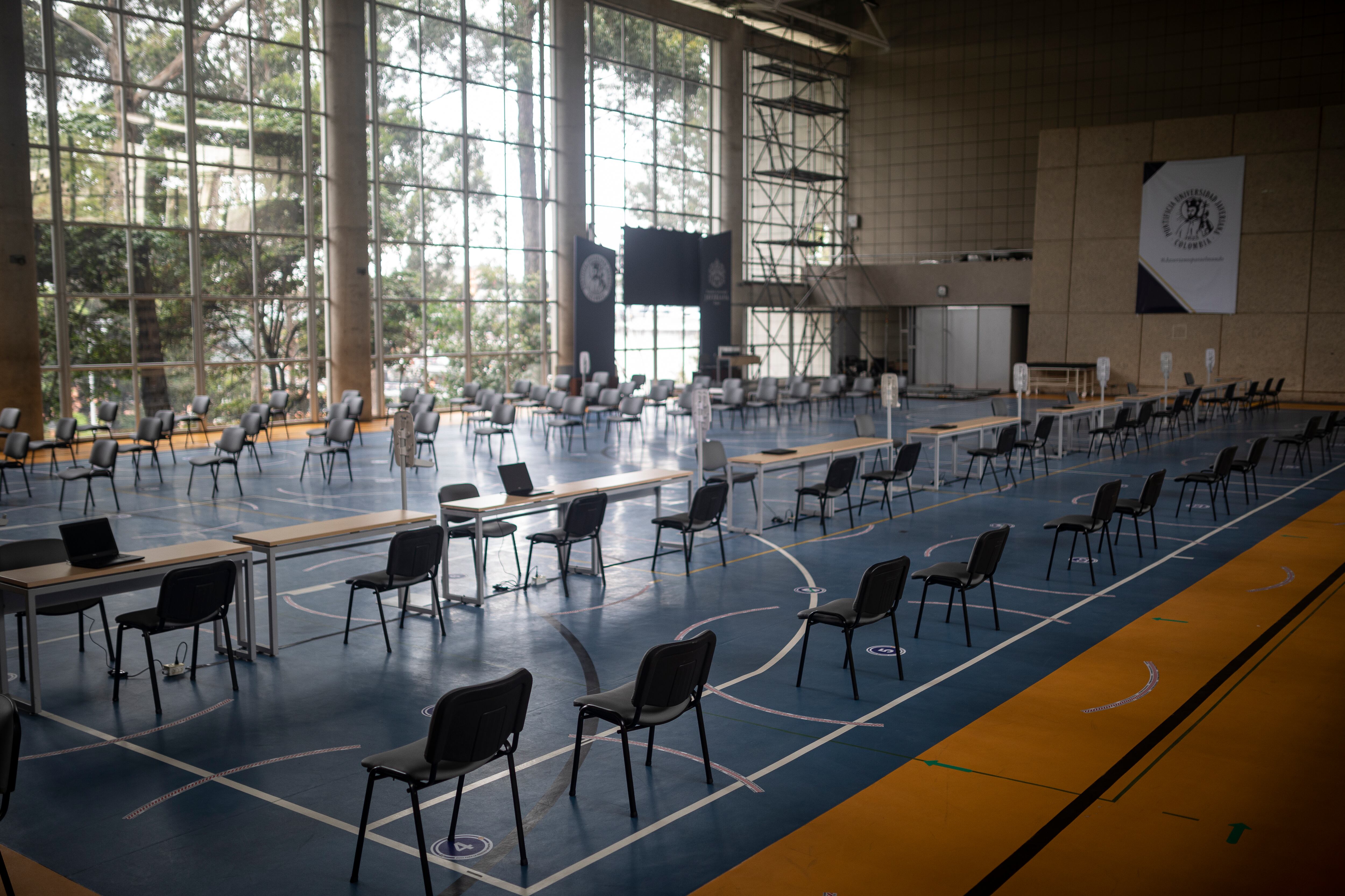 Punto de vacunación Covid 19 Universidad Javeriana