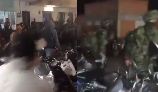 Asonada a tropas del ejercito en Caloto, Cauca