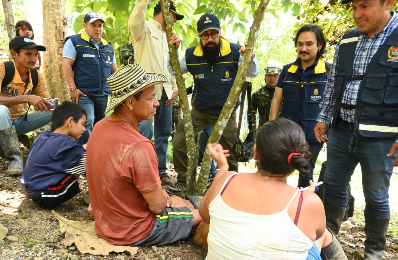 El director de la UNGRD, Carlos Carrillo llegó a Santander