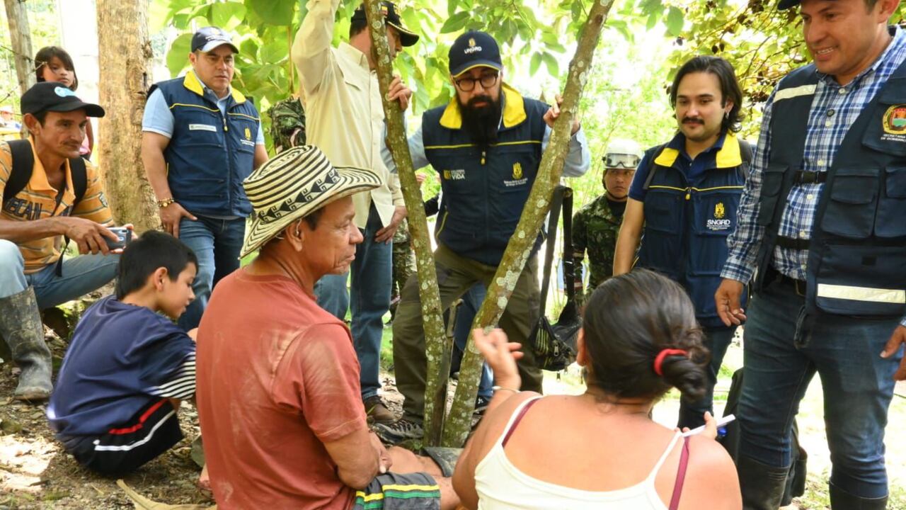 El director de la UNGRD, Carlos Carrillo llegó a Santander