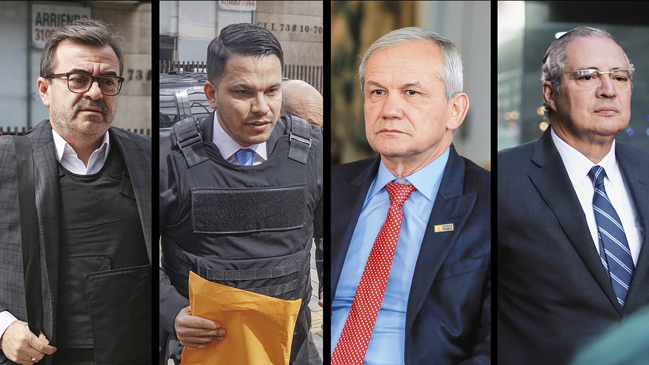 Olmedo López y Sneyder Pinilla contaron cómo se entregaron 3.000 millones de pesos a Iván Name, por orden de Carlos Ramón González. Su relato coincide con los registros de los GPS.