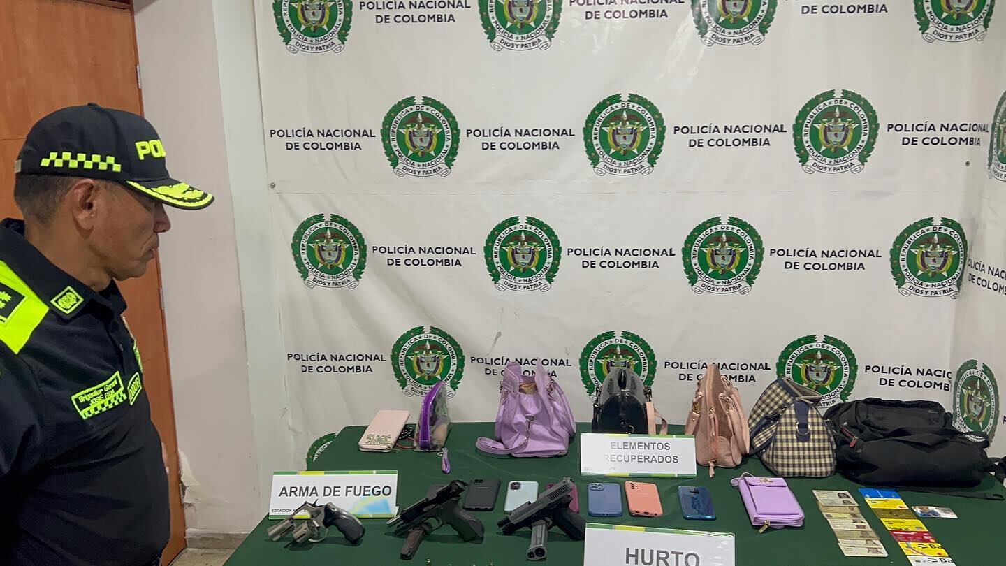 El señalado ladrón fue capturado en el barrio Girardot tras una intensa persecución.