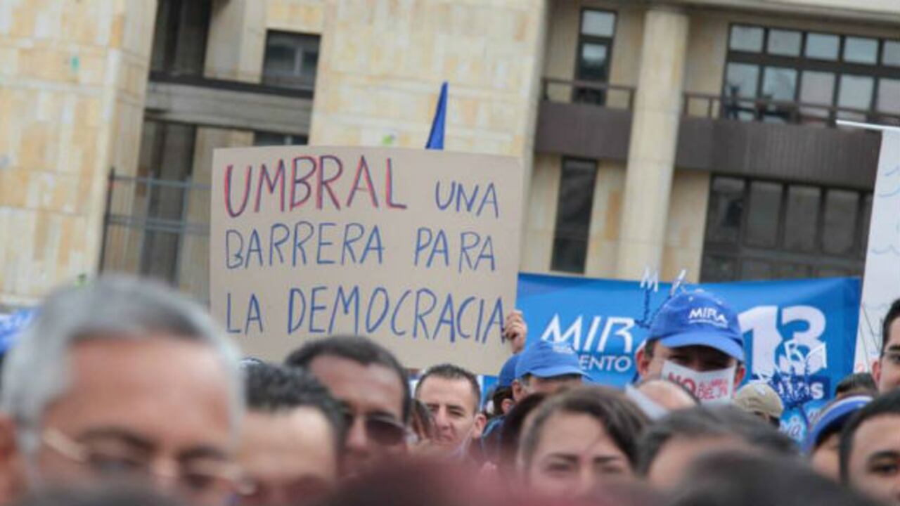 El MIRA realizó una protesta hace unas semanas.
