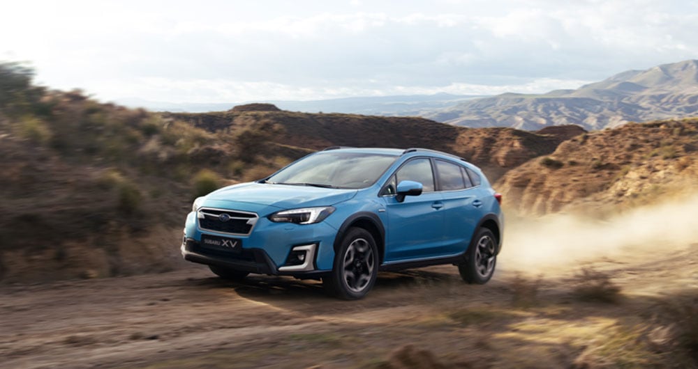 Todas las versiones híbridas cuentan con el sistema de asistencia a la conducción de Subaru, EyeSight.