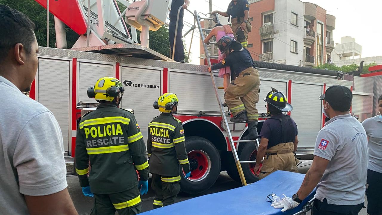 Emergencia en Barranquilla.