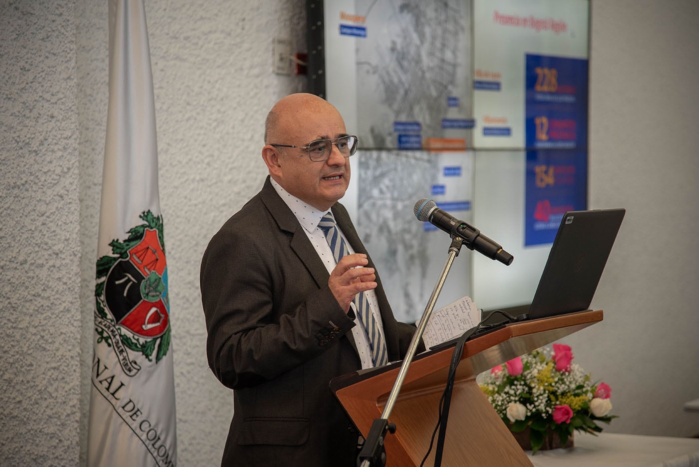 José Ismael Peña, vicerrector de la Sede Bogotá