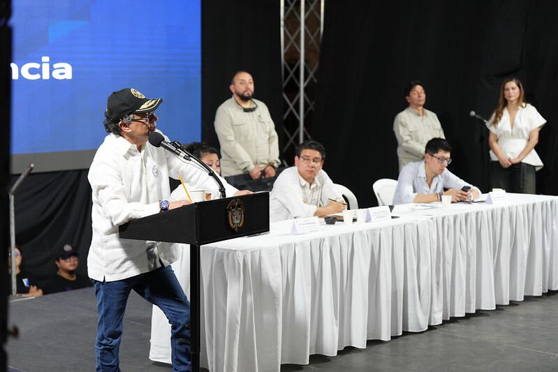 Presidente Gustavo Petro desde Cali