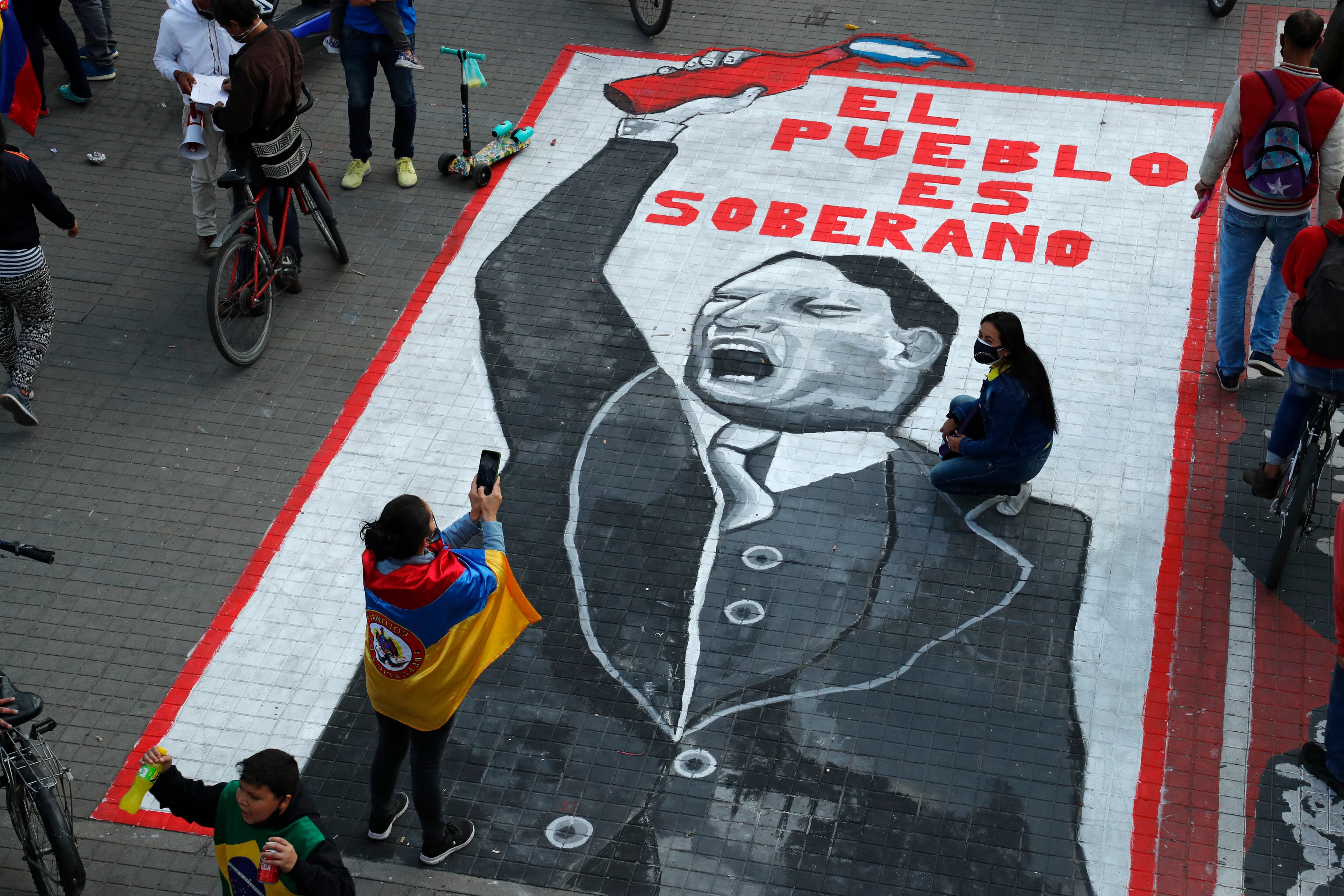 Portal de Las Americas Paro Nacional 
Portal De la Resistencia
Localidad de Kennedy
Bogota mayo 26 del 2021
Foto Guillermo Torres Reina / Semana