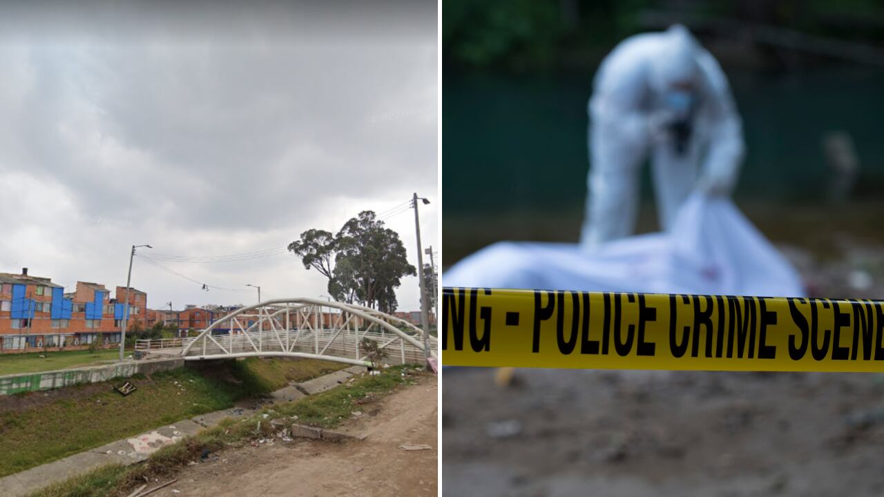 El cuerpo de la mujer fue abandonado a las orillas de un río en la localidad de Kennedy. Imagen de referencia