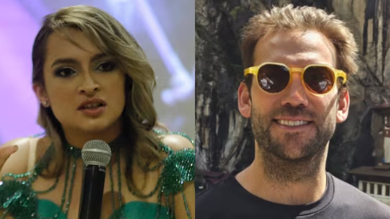 Andrea Petro y Martín Santos