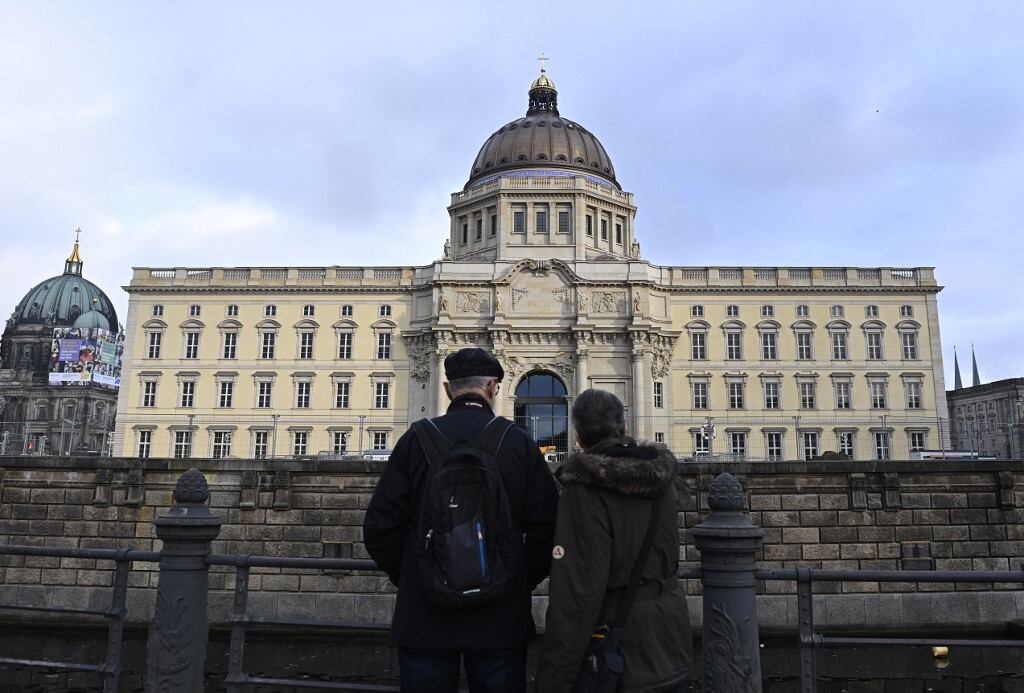 El Humboldt Forum, antiguo palacio de los reyes de Prusia, queda en el corazón de Berlín. Foto: Tobias Schwarz / AFP
