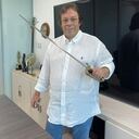 El magistrado César Lorduy conserva una réplica de la espada de Bolívar