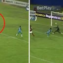 Sospechoso gol de Jaguares.