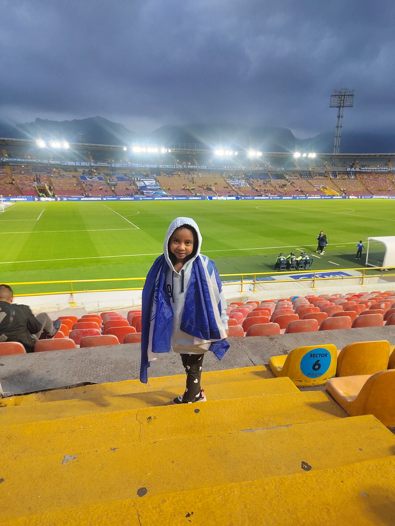 Salomé vio ganar a Millonarios.