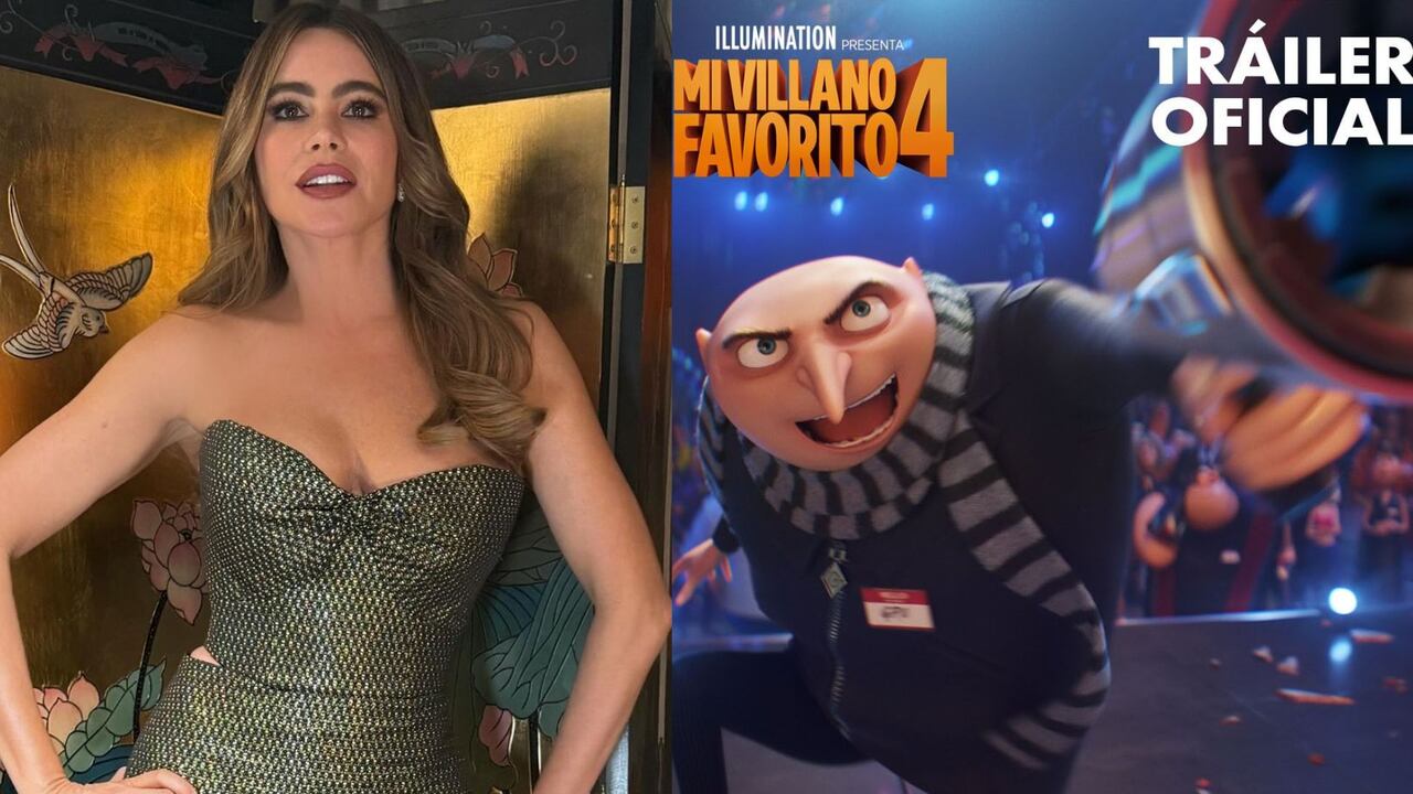Confirmado: Sofía Vergara participará en ‘Mi villano favorito 4′, ¿a qué personaje le dará vida?