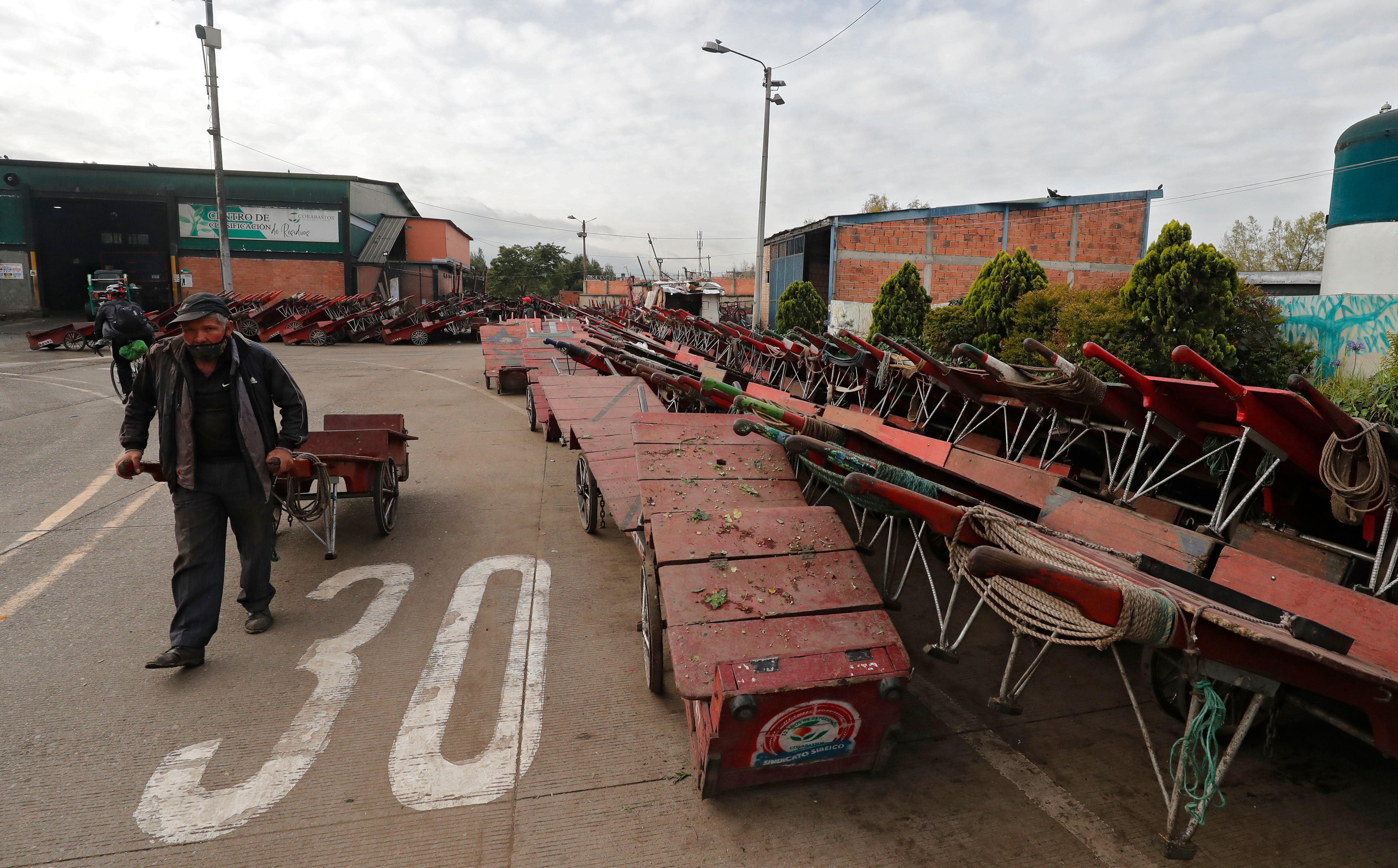 Central de Abastos de Bogotá CORABASTOS
carreteros
coteros 
Bogotá febrero 9 del 2022
Foto Guillermo Torres Reina / Semana