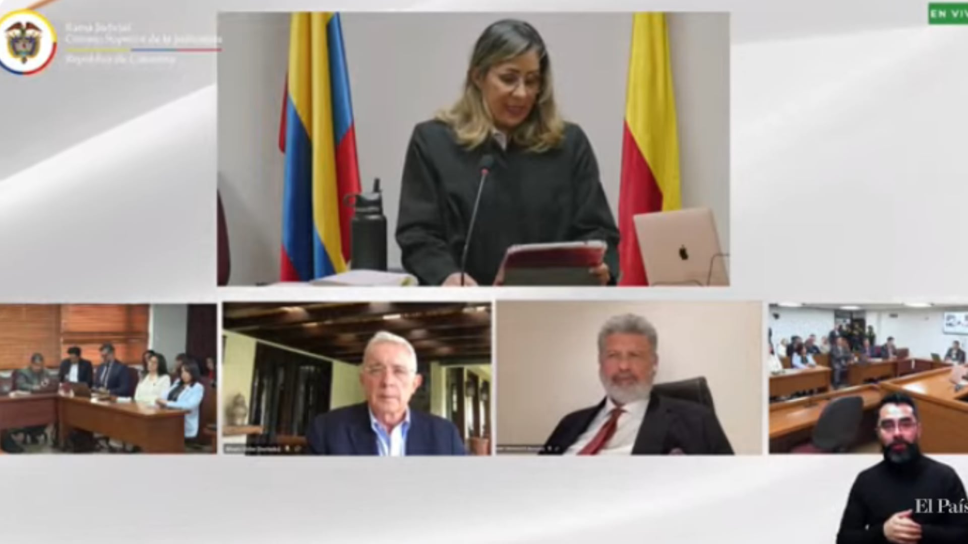 Todo el país tiene sus ojos en la jueza Heredia.