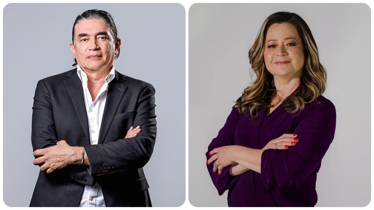 Gustavo Bolívar y Mafe Rojas