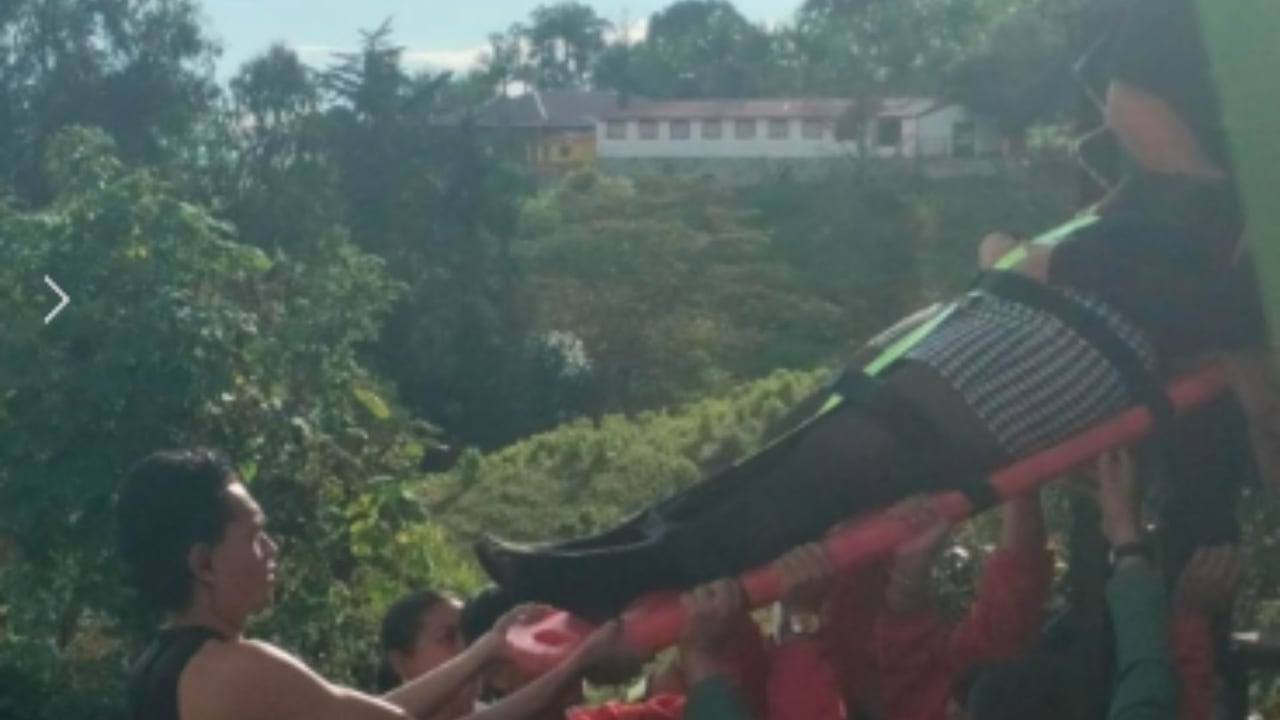 Un nuevo incidente se registró en un parque de diversiones ubicado sobre la vía Fusagasugá-Pasca, en Cundinamarca.