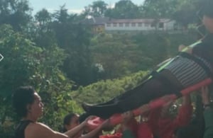 Un nuevo incidente se registró en un parque de diversiones ubicado sobre la vía Fusagasugá-Pasca, en Cundinamarca.