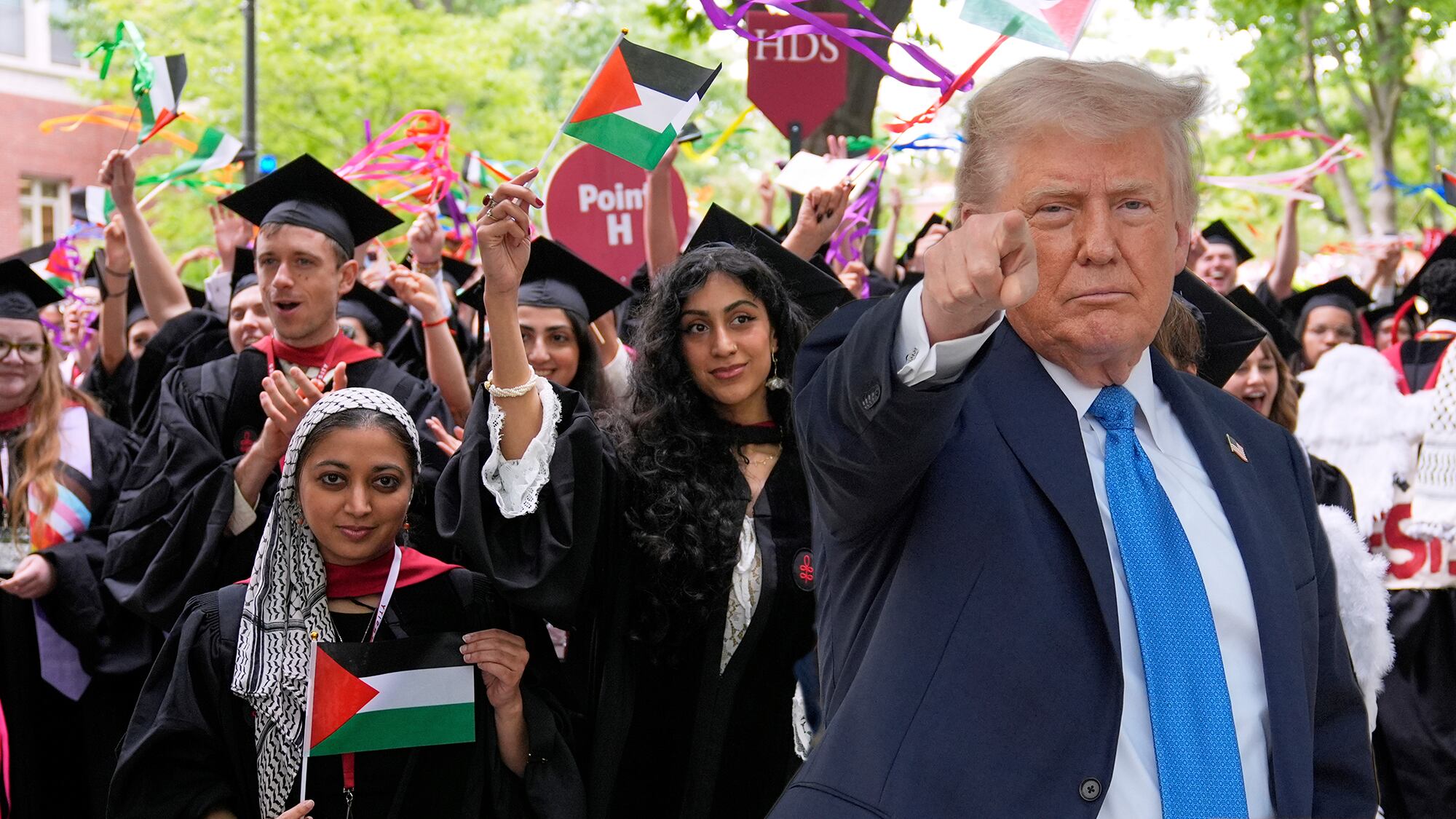 Harvard Graduation Donald Trump