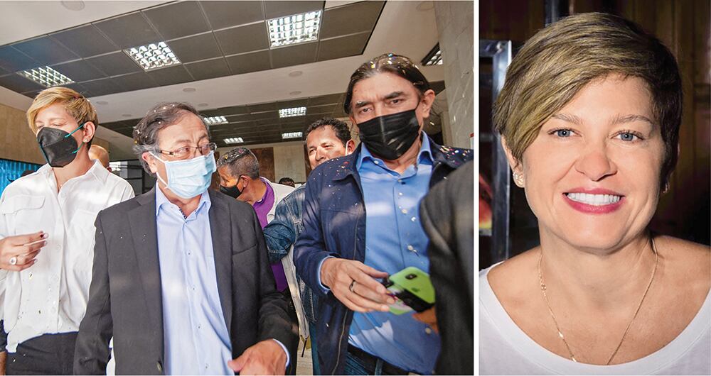   Frente a una eventual candidatura de Verónica Alcocer a la presidencia, Bolívar señaló: “Si tiene un programa que me convence, voto por ella. De resto, no”. 