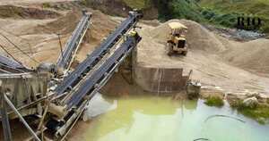 El río Tunjuelo también se ve afectado por actividades mineras en el sur de Bogotá. Foto: SDA.