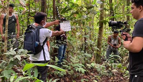 Escuela de Comunicación Indígena de la macro-Amazonía Ka+ Jana Uai. AGENCIA ANADOLU